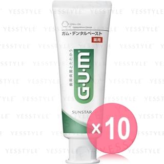 Sunstar - Gum Toothpaste 10pcs Bundle Set