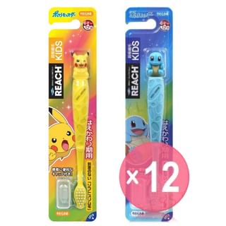 Ginza Stefany Tokyo - Pokemon Go REACH Premium Kid Toothbrush (x12) (Bulk Box)