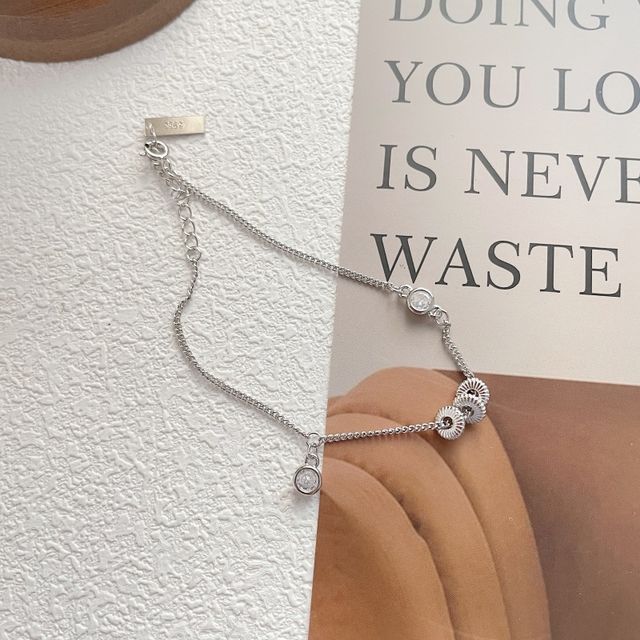 Forainer-Rhinestone Bracelet