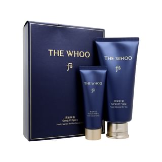 THE WHOO - Gongjinhyang Kun Foam Cleanser For Men Special Set 