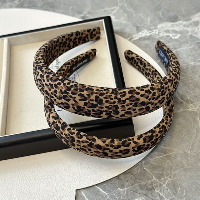 LIDO-Leopard Print Fabric Headband Various Designs
