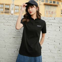 Sonne - Stand-Collar T-Shirt Sonne - Stand-Collar T-Shirt