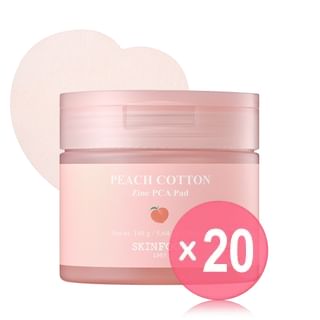 SKINFOOD - Peach Cotton Zinc PCA Pad (x20) (Bulk Box)
