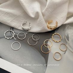 Coolgirl - Alloy Ring Set Coolgirl - Alloy Ring Set