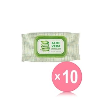 NATURE REPUBLIC - Soothing & Moisture Aloe Vera Cleansing Tissue (x10) (Bulk Box)