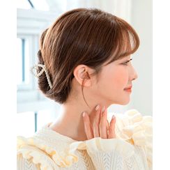 Miss21 Korea - Pearl / Rhinestone Hair Claw Miss21 Korea - Pearl / Rhinestone Hair Claw