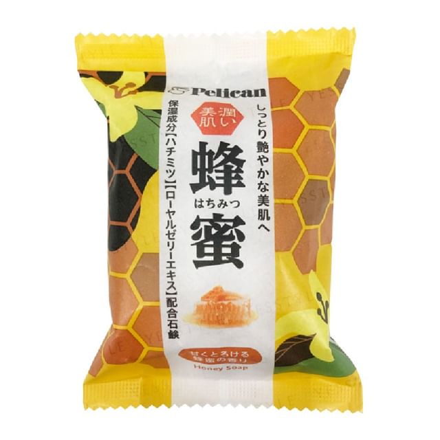 Pelican Soap-Mydło rodzinne miodowe-80 G