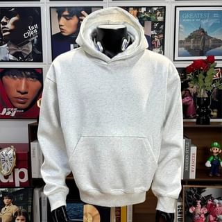 Kimeya-Plain Pocket Detail Hoodie