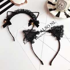 True Glam - Lace Cat-Ear Hairband True Glam - Lace Cat-Ear Hairband
