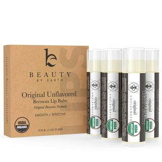 Beauty by Earth - Organic Unflavored Beeswax Lip Balm
