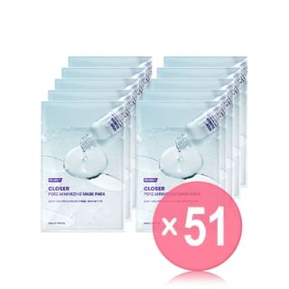 FRANKLY - Closer Pore Minimizing Mask Pack Set (x51) (Bulk Box)