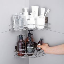 Home Simply - Stainless Steel Corner Wall Organizer Home Simply - Stainless Steel Corner Wall Organizer