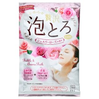 Cow Brand Soap - Bubble & Aroma Bath Salt Rose