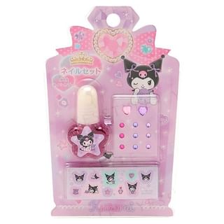 Sanrio - Kuromi Nail Color & Stickers