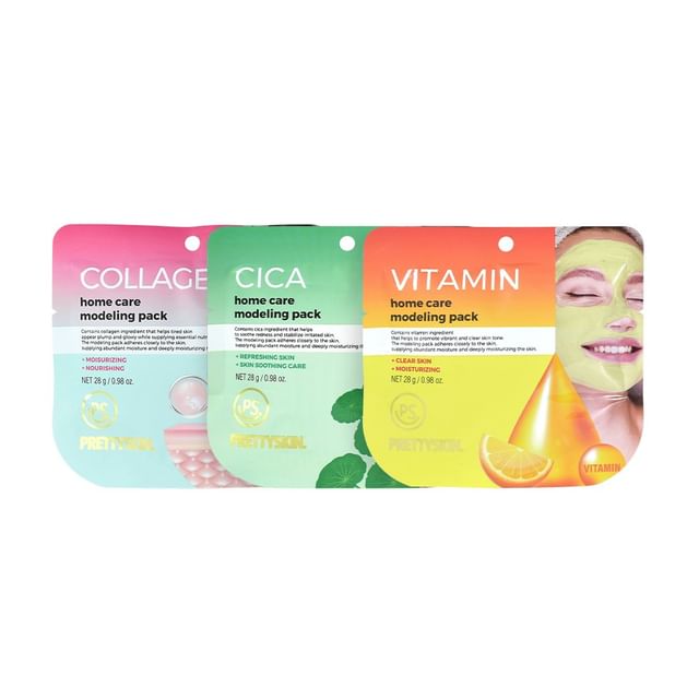 Pretty skin-Home Care Modeling Pack - 3 Types