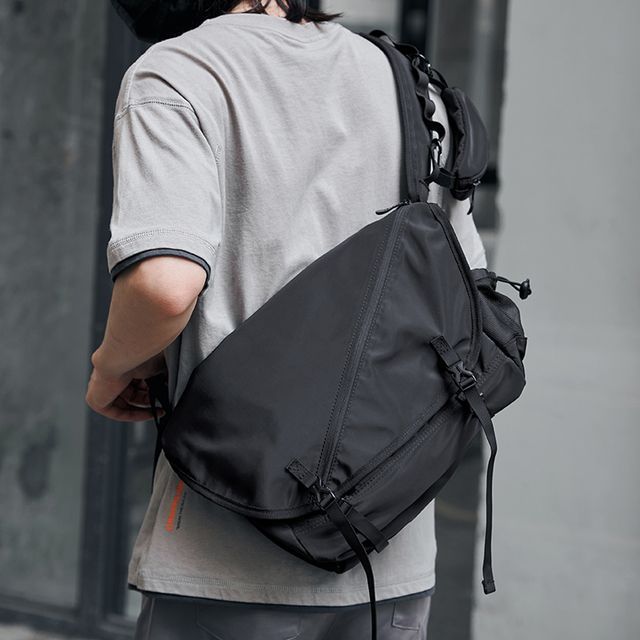 Moyyi Buckled Lightweight Crossbody Bag YesStyle