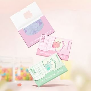 NOVO - Refreshing Oil-Control Printed Blotting Paper - 3 Types
