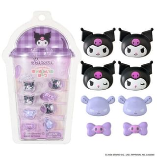 Bandai - Sanrio Kuromi Nail Art Parts