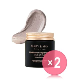 Mary&May - Blackberry Complex Glow Wash Off Pack 2pcs Bundle Set