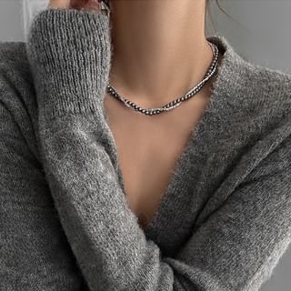 Jael-Beaded Layered Necklace