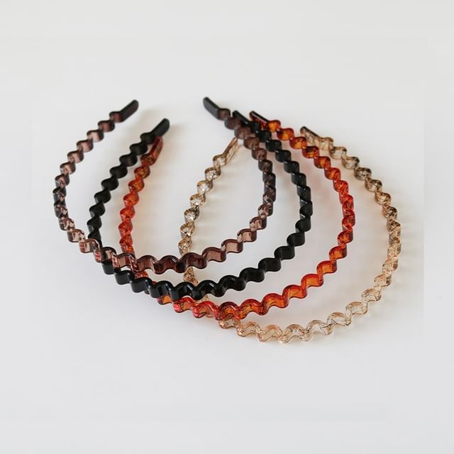 Allyrinta-Wavy Resin Headband