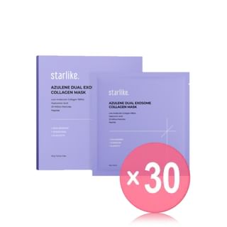 starlike - Azulene Dual Exosome Collagen Mask Set (x30) (Bulk Box)