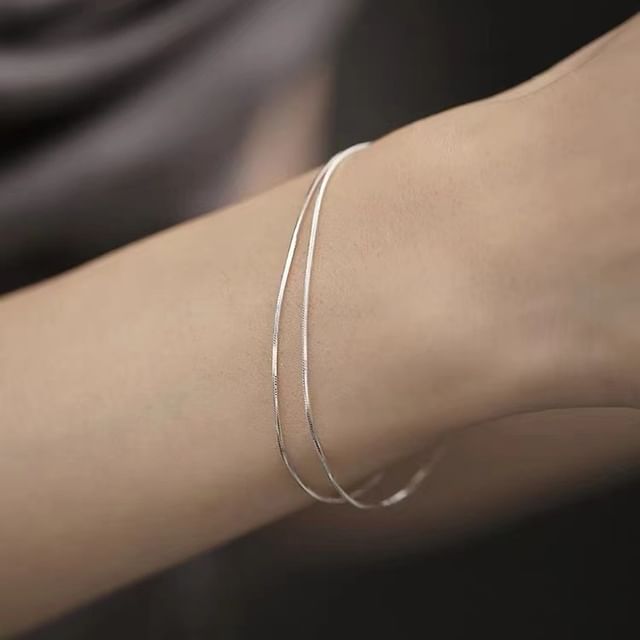pexrl jewelry-Sterling Silver Bracelet