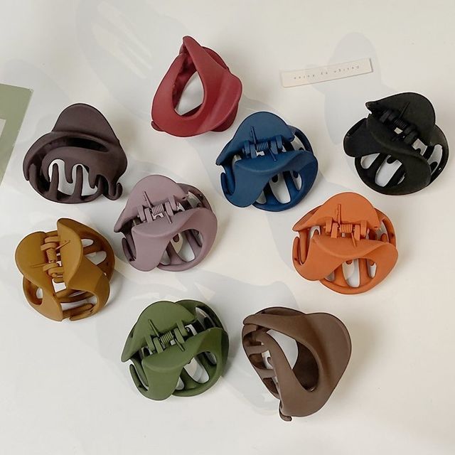 moliveny-Matte Resin Hair Clamp