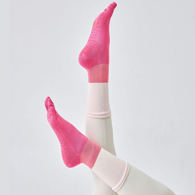 Huasha - Plain Yoga Toe Socks