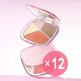 FOCALLURE - Multi-Color Face Palette - 3 Types (x12) (Bulk Box)
