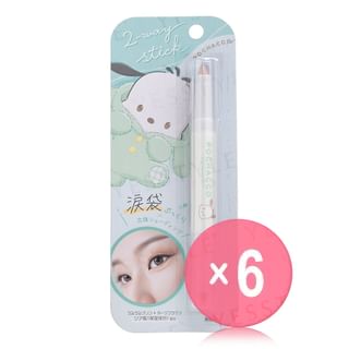 CRUX - Sanrio Pochacco 2 Way Eyeshadow Stick (x6) (Bulk Box)