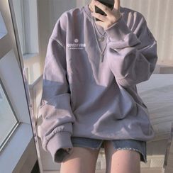 IndiGirl - Long Sleeve Loose Sweatshirt IndiGirl - Long Sleeve Loose Sweatshirt