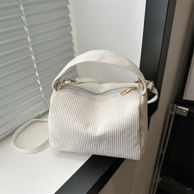 Maorong-Ribbed Crossbody Bag