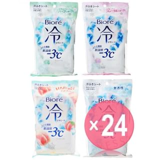 Kao - Biore Cold Body Wipes (x24) (Bulk Box)