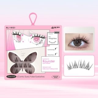 BLJ - Comic Eyes Glue-free False Eyelashes - HD01