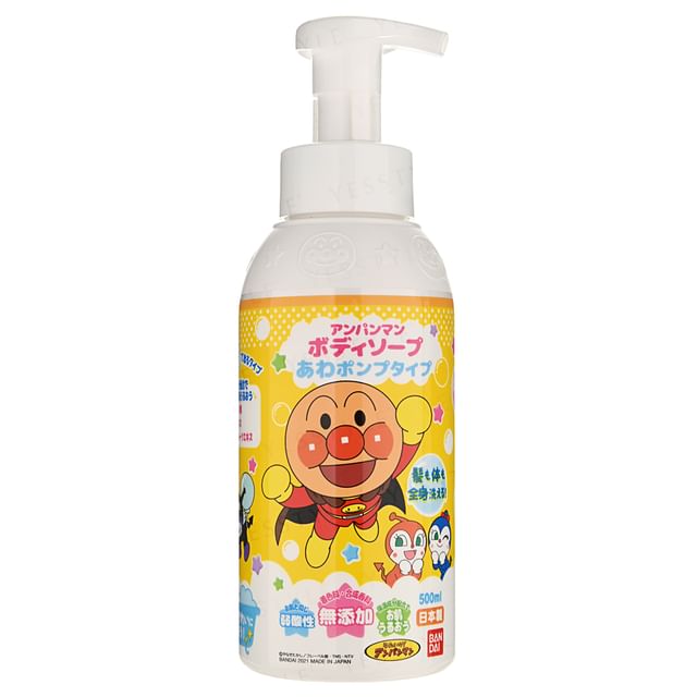 Bandai-Anpanman Pump Type Body Soap Foam