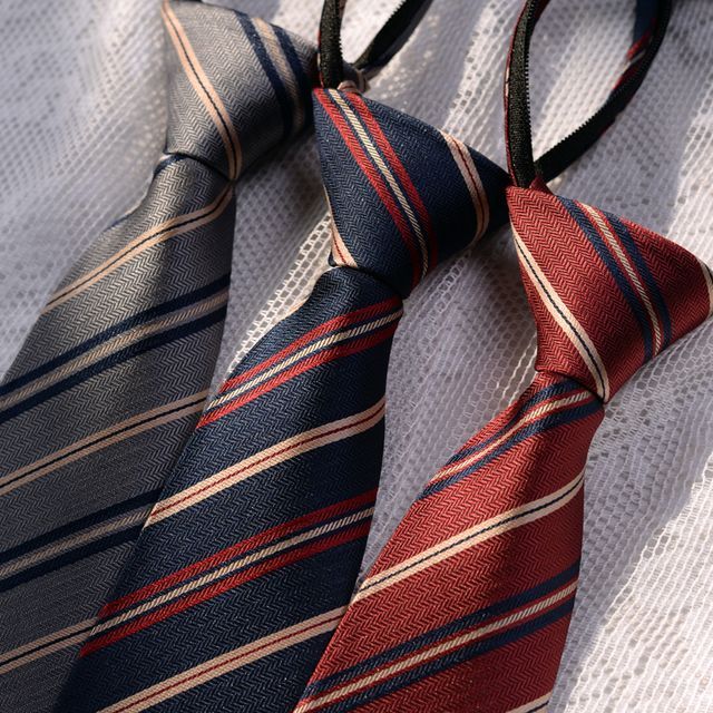Prodigy-Striped Neck Tie