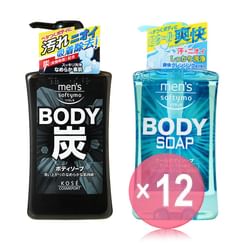 Kose - Softymo Men's Body Soap (x12) (Bulk Box)
