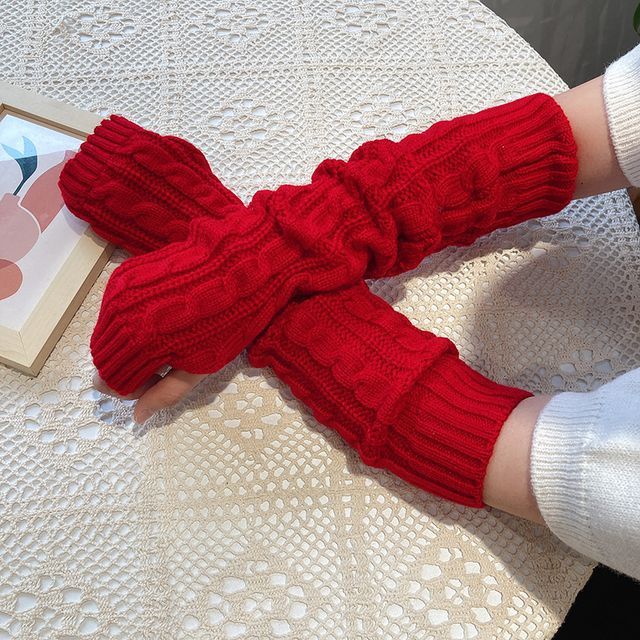 Rofuka-Knit Arm Sleeves