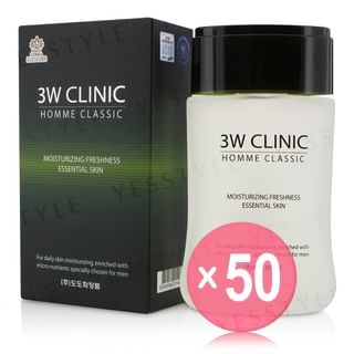 3W Clinic - Homme Classic Essential Skin (x50) (Bulk Box)