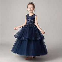 Doveark - Kids A-line Party Gown Doveark - Kids A-line Party Gown