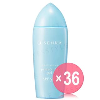 Shiseido - Senka Perfect UV Gel Waterproof Sunscreen SPF 50+ PA++++ (x36) (Bulk Box)