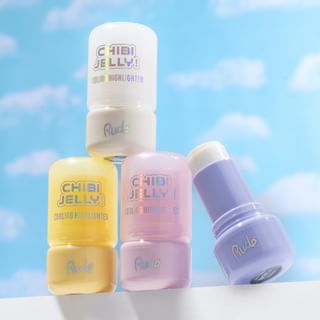 Rude Cosmetics - Chibi Manga Collection Chibi Jelly! Cooling Highlighter - 4 Colors