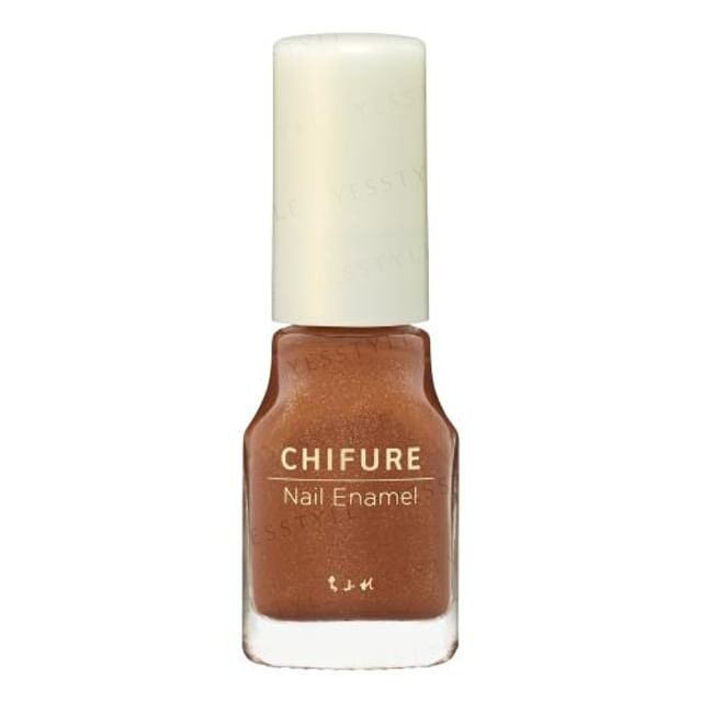 CHIFURE-Nail Enamel 471 Orange Pearl