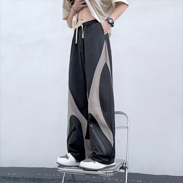 新品　salsation Slim-Fit Drawstring Pants Slim-Fit Drawstring Pants – Salsation Limited