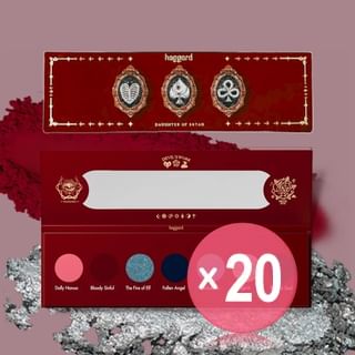 haggard - Abyss Series Seven-Color Playful Eyeshadow Palette - Daughter of Satan (x20) (Bulk Box)