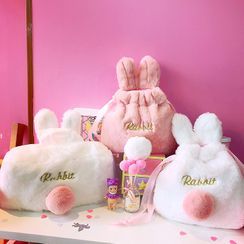 Yunikon - Furry Rabbit Sanitary Pouch / Tissue Box Cover / Drawstring Pouch / Eye Mask Yunikon - Furry Rabbit Sanitary Pouch / Tissue Box Cover / Drawstring Pouch / Eye Mask