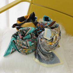Lemite - Printed Square Scarf Lemite - Printed Square Scarf