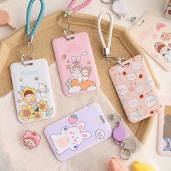 Eteum - Cartoon Print Card Holder Eteum - Cartoon Print Card Holder