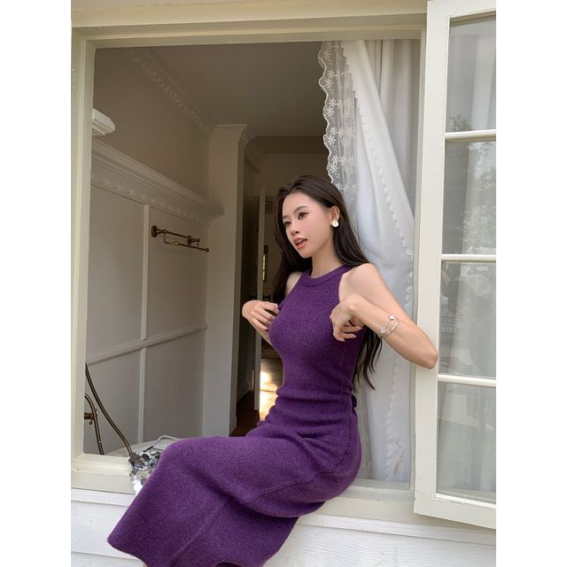 by johnny tie up knit midi dress JUNI ✧ Ruffle Blue Glitter Cocktail Dress – Delta Of Phoenix